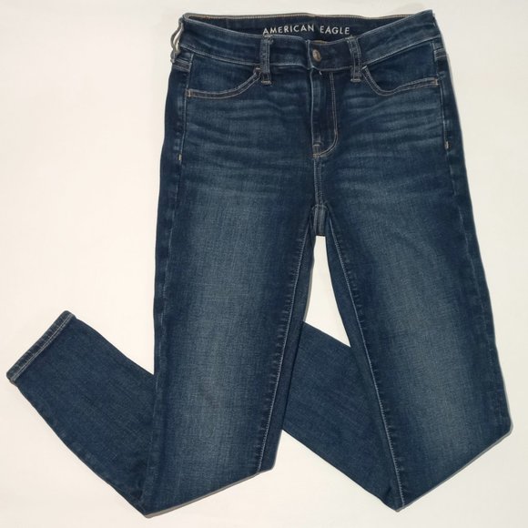 American Eagle Outfitters Denim - American Eagle Jeans High-Rise Jegging Crop Next Level Stretch Women's Size 2